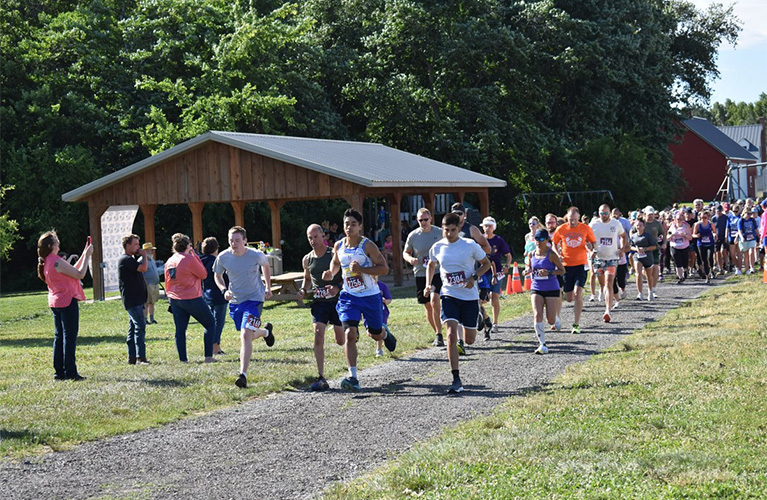 Blueberry Boogie 5k Walk/Run at Godfrey's Farm in Sudlersville, MD